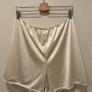 Vintage Bali Cream Satin Lingerie